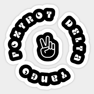 Foxtrot-Delta-Tango Sticker